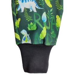 Waterproof softshell pants Dino Green