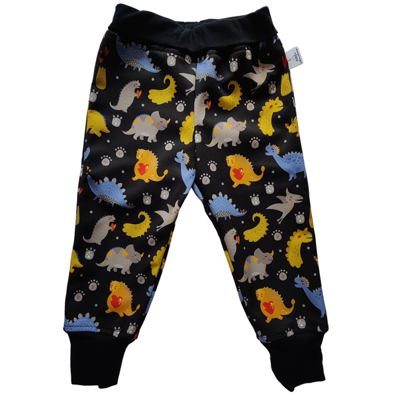 Wodoodporne spodenki softshell Dino Czarne