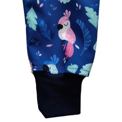 Wodoodporne spodenki softshell Papugi