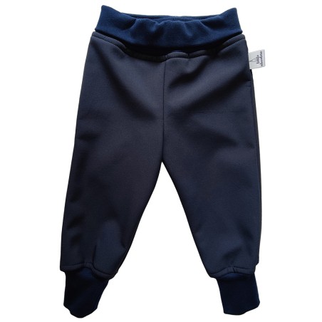 Waterproof softshell pants Navy