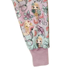 Waterproof softshell pants Mermaids with watermelons