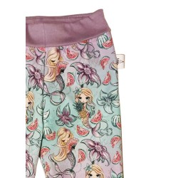 Wodoodporne spodenki softshell Syrenki z arbuzami