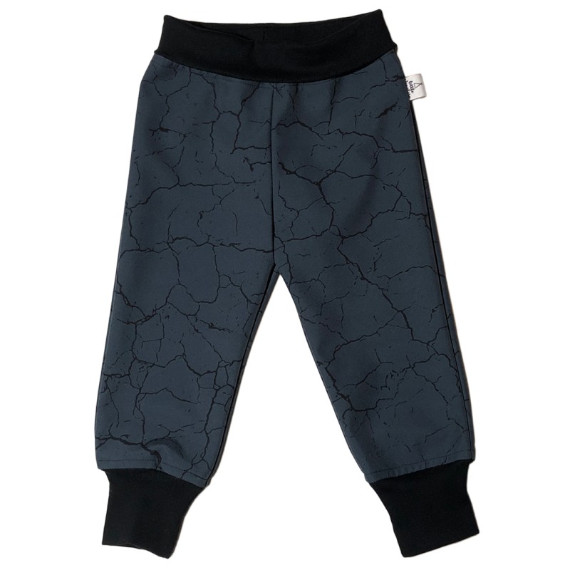 Waterproof softshell pants Cracked earth