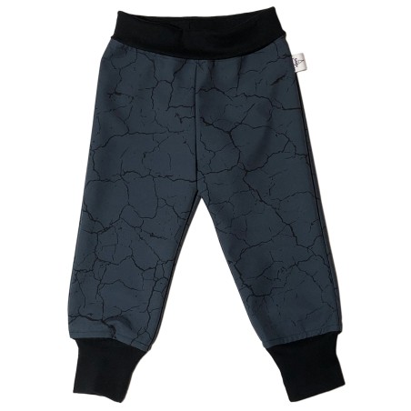 Waterproof softshell pants Cracked earth