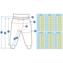 Waterproof softshell pants Maple leaves